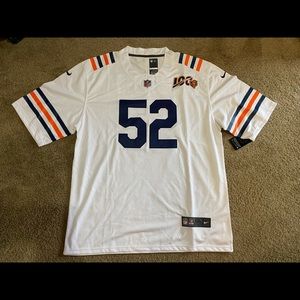 Khalil Mack Chicago Bears 100 years Throwback Jersey. XXL. Stitched